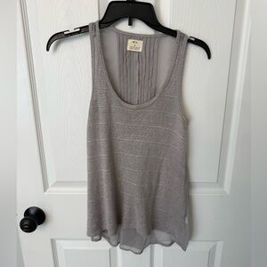 Pins & Needles Knit Tank with Shear Back
